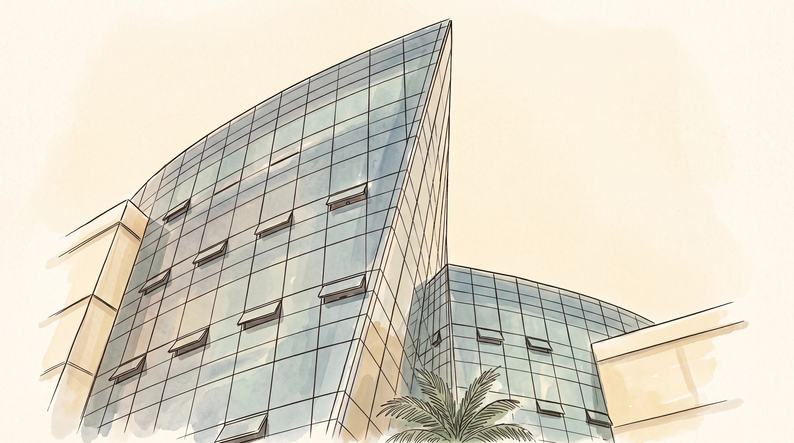 Watercolour illustration of Balanga emergency and city services